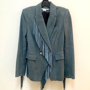 Veronica Beard Pali suede dickey jacket